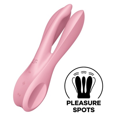 Satisfyer Threesome 1 Vibrator Pink - image 2