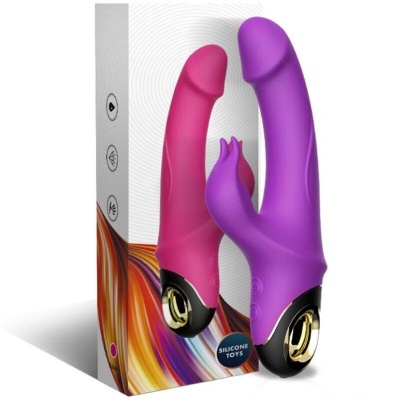 Armony Meteror Dildo Vibrator Rabbit Purple - image 5
