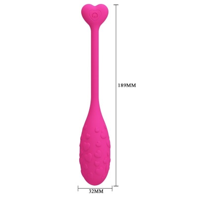 Pretty Love App-Controlled Pink Vibrating Egg - image 4