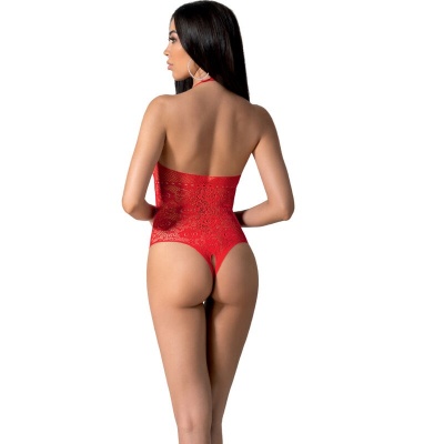Passion BS094 Bodystocking Red One Size - image 2