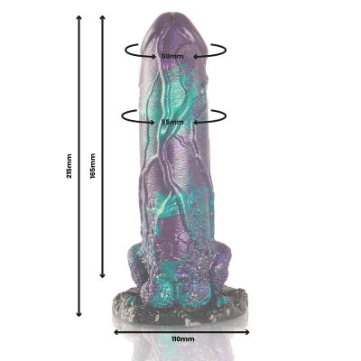 Basilisk Dildo Double Scaly Big Size - image 3