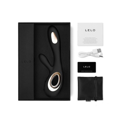 Lelo Soraya Wave Black Rabbit Vibrator - image 4