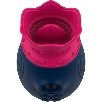 INTENSE Clitoris Stimulator 10 Suction Licking Blue - image 4