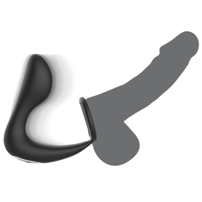 Black&Silver Remote Control Anal Massager, Black - image 5