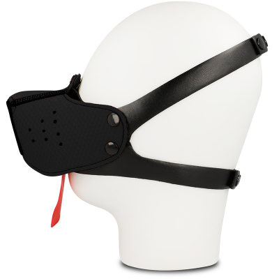 Ohmama Fetish Dog Muzzle Black - image 2
