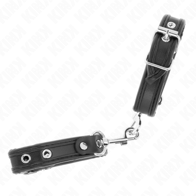 Kink Mini Black Wristbands with Studs - image 3