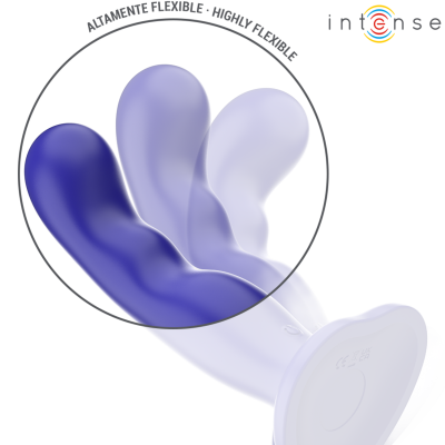 Intense Shorty Vibrator Blue Suction Cup Remote - image 4