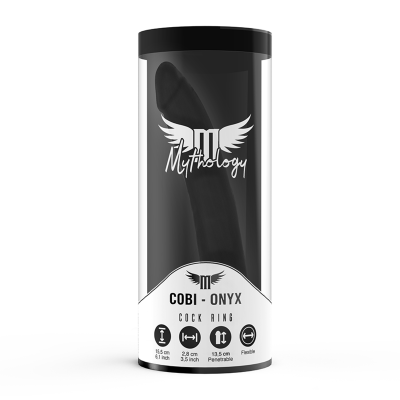 Mythology Cobi Onyx Anal Dildo Dual Ring - image 7
