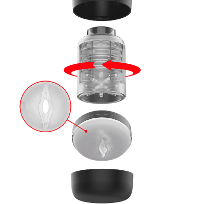 Jamyjob Tornado 360 Rotate Tech Stroker - image 8