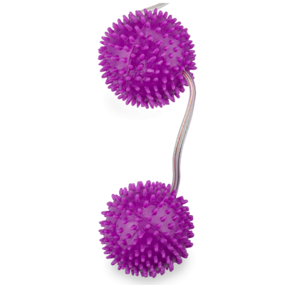 Baile Deeply Pleasure Purple Textured Balls 3.6cm
