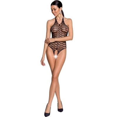 Passion Woman Bs087 Black Bodystocking One Size - image 1