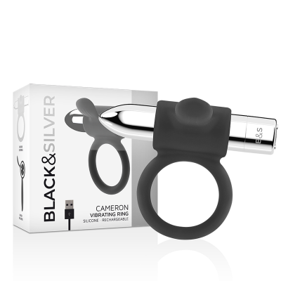 Black&Silver Cameron Rechargeable Ring, Silver - image 2
