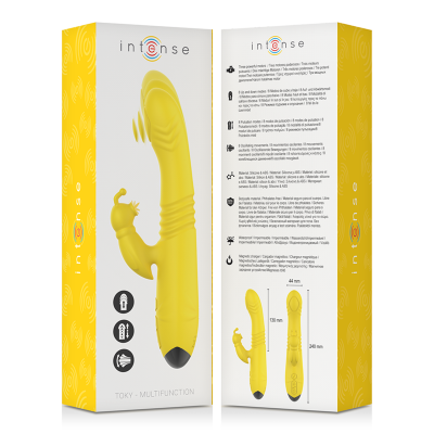 Intense Toky Multifunction Vibrator Yellow - image 5