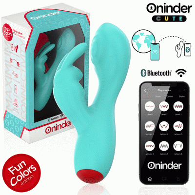Oninder Cute Love Bunny Tapping Rabbit Vibrator - image 2
