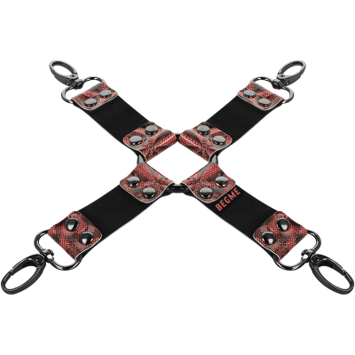Begme Red Edition Vegan Leather Hog Tie - image 4