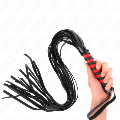 Kink Long Striped Whip 70 Cm - image 1