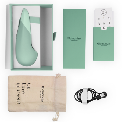 Womanizer Vibe Lay-On Silent Vibrator Sage - image 6