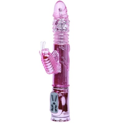Baile Rechargeable Rabbit Throbbing Butterfly