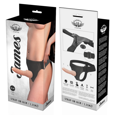 Harness Attraction James Flesh 16 CM x 3.3 CM - image 7