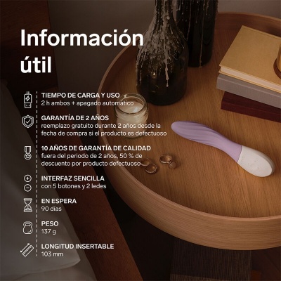 LELO Mona Twist G-Spot Vibrator Lavender - image 6