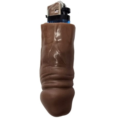 Diablo Picante Brown Penis Lighter Refillable