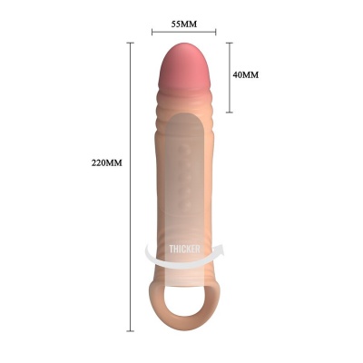 Penis Sleeve With Integrated Vibration - image 8