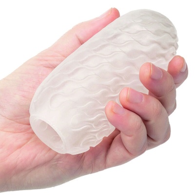 Calexotics Boundless Reversible Squishy Ball Stroker Grey - image 1