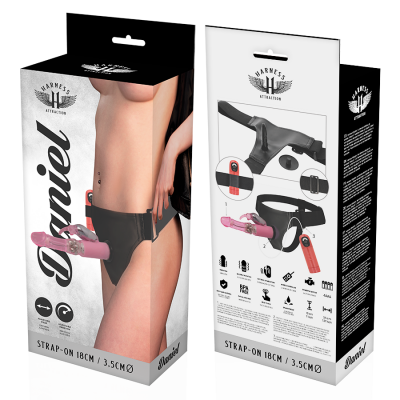 Harness Attraction Daniel Vibrator Rotation 18CM - image 6