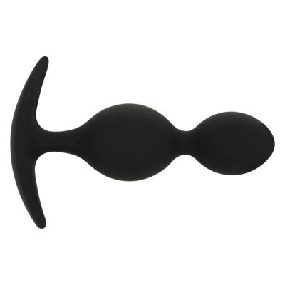 Black&silver - Orson Plug Silicone 2 Anal Waves 9 CM - image 4