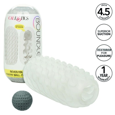 Calexotics Boundless Reversible Squishy Ball Stroker Yellow - image 2