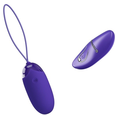 Pretty Love Berger Violet Vibrating Egg Remote Control - image 5