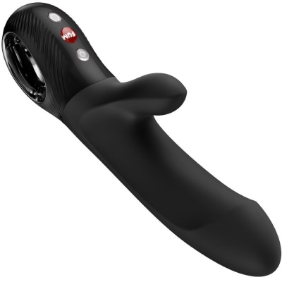 Fun Factory Bi Stronic Embrace Thrusting Rabbit - Black - image 2