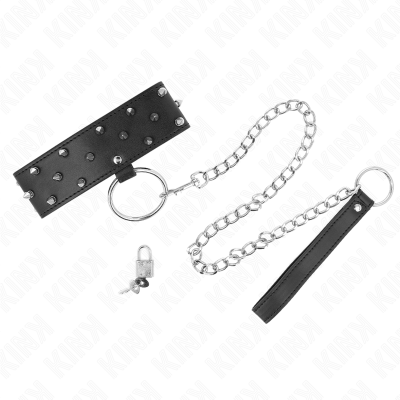 KINK Necklace Studded Lace 36-43cm - image 2