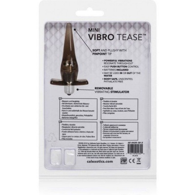 Calexotics Mini Vibro Tease Black 10CM - image 5