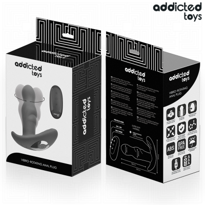 Addicted Toys Rotating Vibrating Anal Plug - image 4