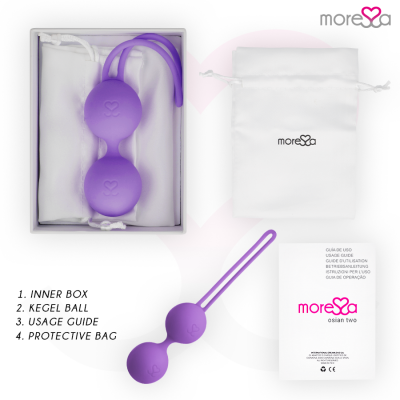 Moressa Osian Two Lilac Kegel Balls - image 6