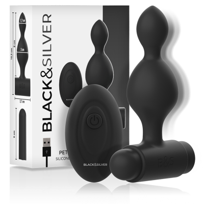 Tucker Small Silicone Anal Plug Remote Control - image 2