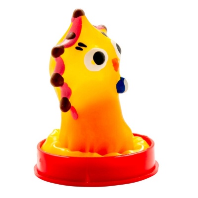 Condomerie Hand-Painted Novelty Condom Sister - image 2