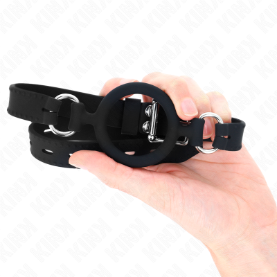 Kink Silicone O-Ring Gag, 5cm, 56cm - image 3