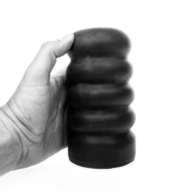 All Black Twink Masturbator, 17cm, Spiral - image 4