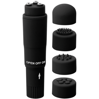 Glossy Kurt Pocket Massager Black - image 3
