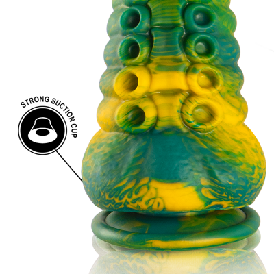 Epic Cetus Green Tentacle Dildo Small - image 7