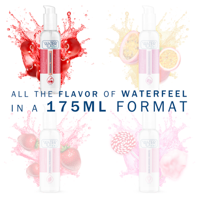 WATERFEEL Cherry Water-Based Lubricant 175 ML - image 2