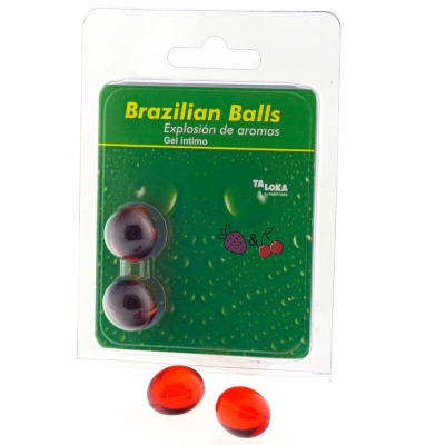 Taloka Brazilian Balls 2-Pack - Strawberry & Cherry