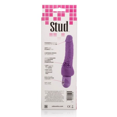CalExotics Power Stud Cliterrific Purple Vibrator - image 2