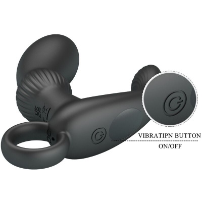 Pretty Love Cayla Anal Vibrator Massager Black - image 6