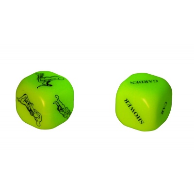 Foto van Love Dice Kamasutra Glow in the Dark Set - Engelse versie