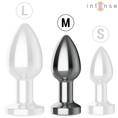 Intense Anal Plug Metal 10 Vibrations M with Remote - image 7
