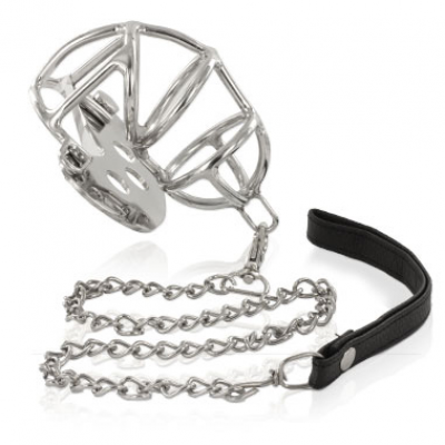 Metal Hard Chastity Ring with Strap Metal Hard Chastity Ring with Strap