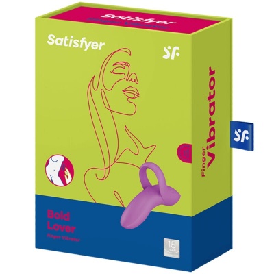 Satisfyer Bold Lover Finger Vibrator Pink - image 4